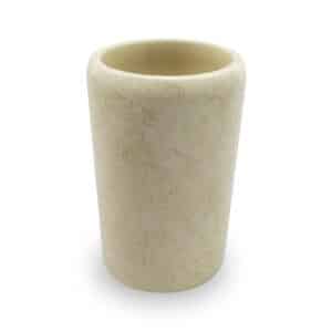 VASO PORTA CEPILLO DE DIENTES UTAH TRAVERTINO
