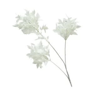RAMA HOJAS BLANCAS 90CM