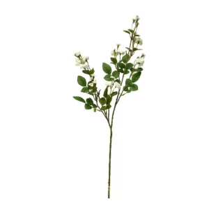 RAMA ROSAS ROCOCO BLANCAS 73CM