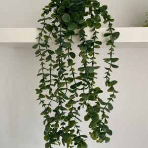 PLANTA ARTIFICIAL COLGANTE CON MACETA