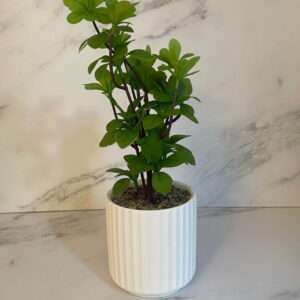PLANTA ARTIFICIAL C/MACETA DE CERAMICA 50cm.
