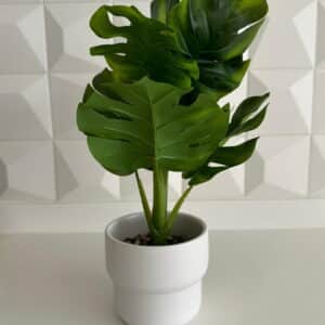 PLANTA ARTIFICIAL MACETA DE CERAMICA