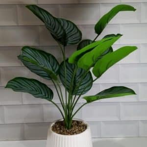 PLANTA ARTIFICIAL MACETA CERAMICA 45CM