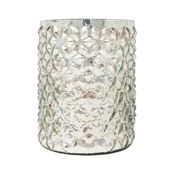 PORTAVELA DE VIDRIO 16CM