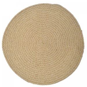 INDIVIDUAL POSAFUENTE RABAT DE YUTE 40 CMS