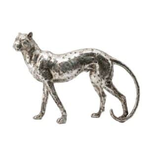 ESCULTURA LEOPARDO POLIRESINA