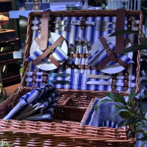 Canasta picnic rect. 4p (con cooler)