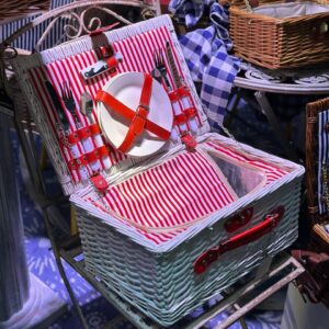 Canasta picnic rect. 2p (con cooler)