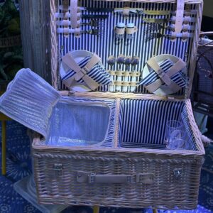 Canasta picnic rect. 4p (con cooler)