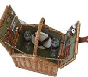 Canasta picnic hex. 2p