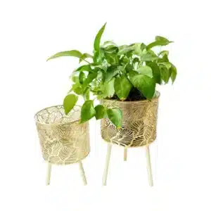 PORTA MACETA CHAPA CHICO: 19x23CM