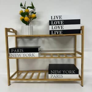 ORGANIZADOR DE BAMBU 3 PISOS