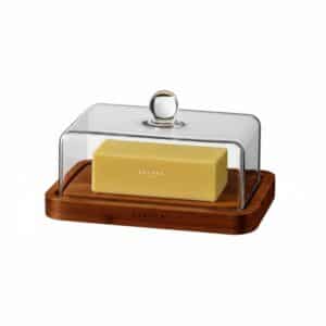 MANTEQUERA C/ TAPA VIDRIO SAKURA GIOIA EDITION TAVOLA COLLECTION