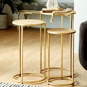 MESA REDONDA DE METAL 51CM