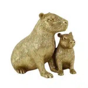 CARPINCHOS DE RESINA 18CM