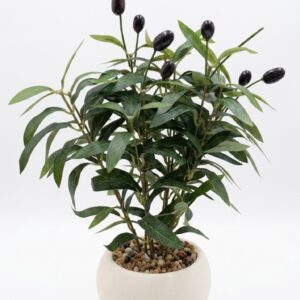 PLANTA MACETA PLASTICA OLIVO 40 cm.