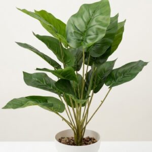 PLANTA MACETA PLASTICO BLANCO 50CM
