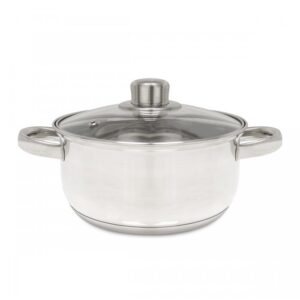 CACEROLA GOURMET PLUS ACERO INOXIDABLE 18 CMS