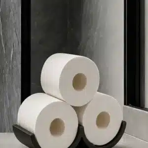 PORTA PAPEL POLIRESINA BLACK