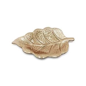 Palmera Gold | Bandeja 30x20x5cm.