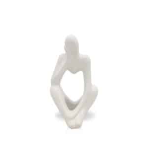 Platon white | Deco 9X8,5x16cm